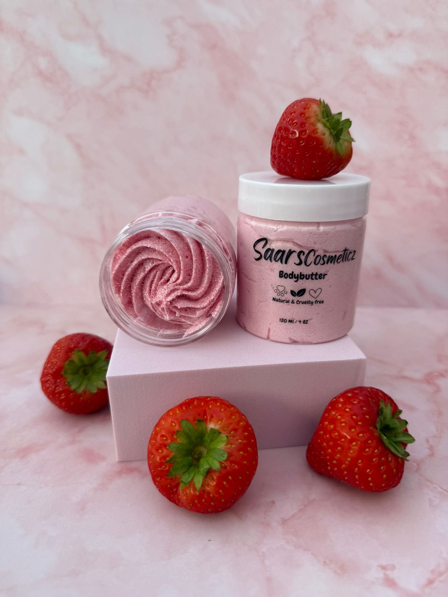 Gesuikerde Aardbei Body Butter